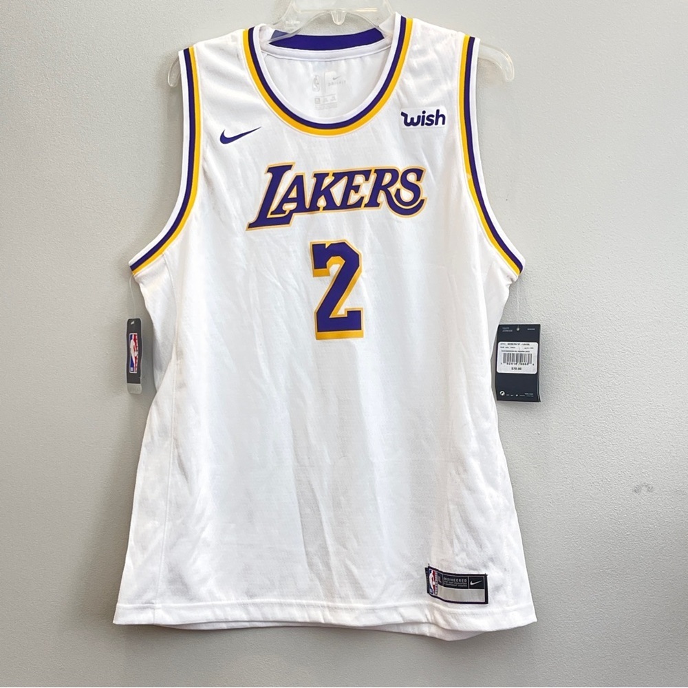 Nike NBA Los Angeles Lakers Lonzo Ball #2 Jersey Size Youth XL Basketball
